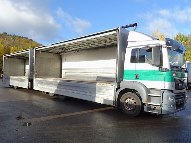 Autocamion transport băuturi MAN 26.460 TGS*kpl Zug Schwenkwand*2x LBW*NLA*38 Pal