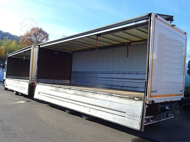 Sandučar kamion MERCEDES-BENZ 2543 Actros*2x 7,7 m Schwenkwand*kpl Zug*MSH*Ret