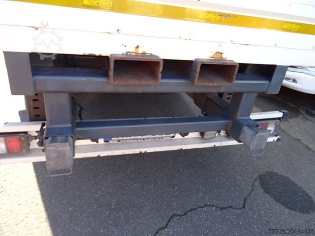 Sandučar kamion MERCEDES-BENZ 2543 Actros*2x 7,7 m Schwenkwand*kpl Zug*MSH*Ret