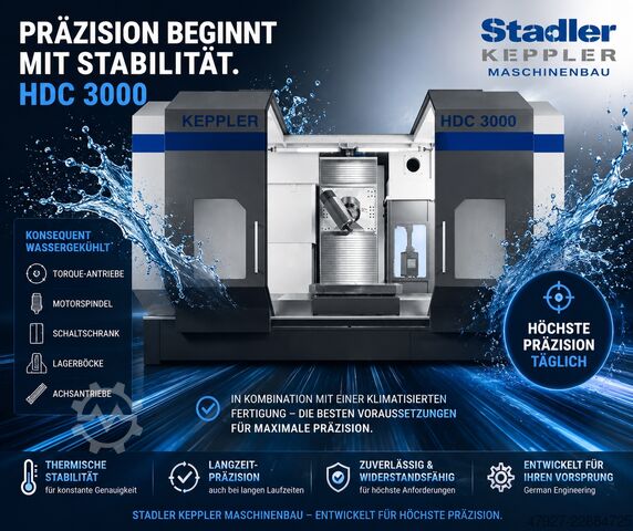 Universellt bearbetningscenter STADLER KEPPLER HDC3000