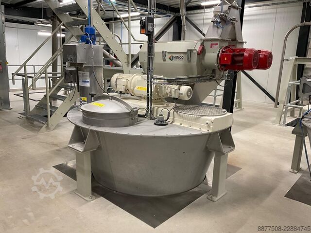 Misch-, Sieb- und Förderanlage Hosokawa Micron 20-MFC-43