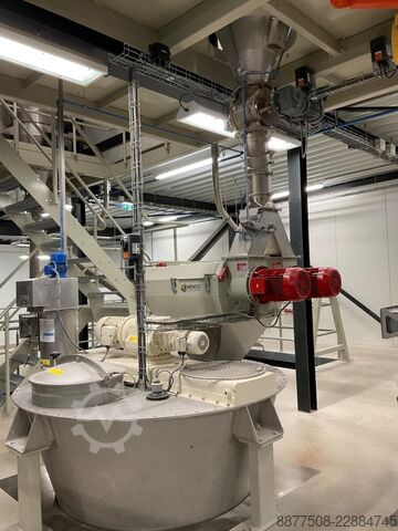 Misch-, Sieb- und Förderanlage Hosokawa Micron 20-MFC-43