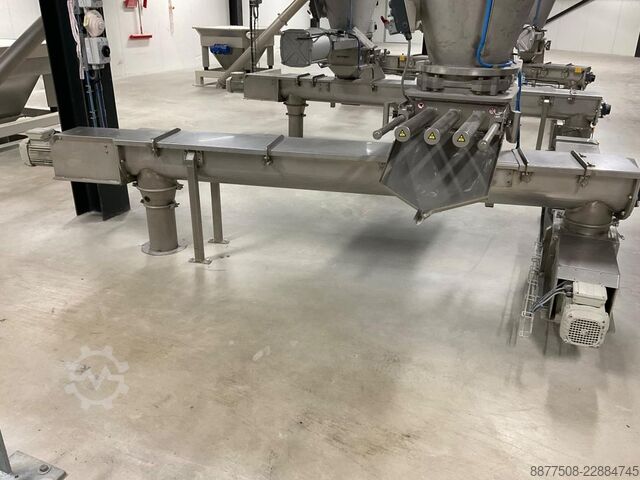 Misch-, Sieb- und Förderanlage Hosokawa Micron 20-MFC-43