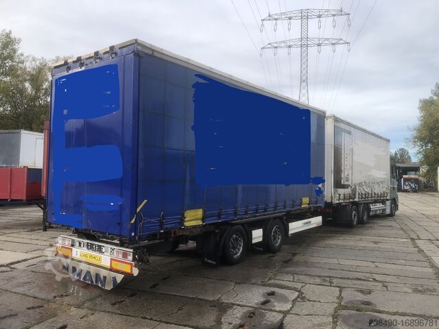 Ndërroni kamionin me shasi MAN TGX 26.440 BDF JUMBO-Zug Komplett