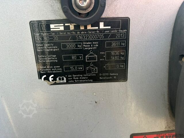 VS-23119 Carretilla elevadora eléctrica Still RX60-30 STILL RX60-30