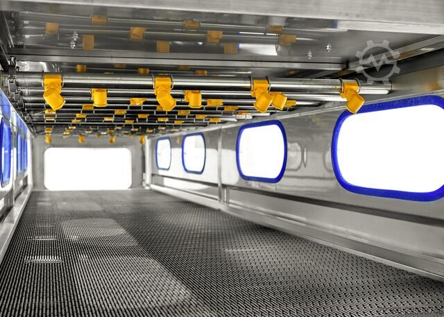 Túnel de enfriamiento avanzado Profruit Machinery Cooling Tunnel