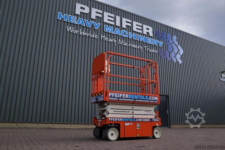 Scissor lift Snorkel S3219E Valid Inspection, *Guarantee! ,Electric, 8m