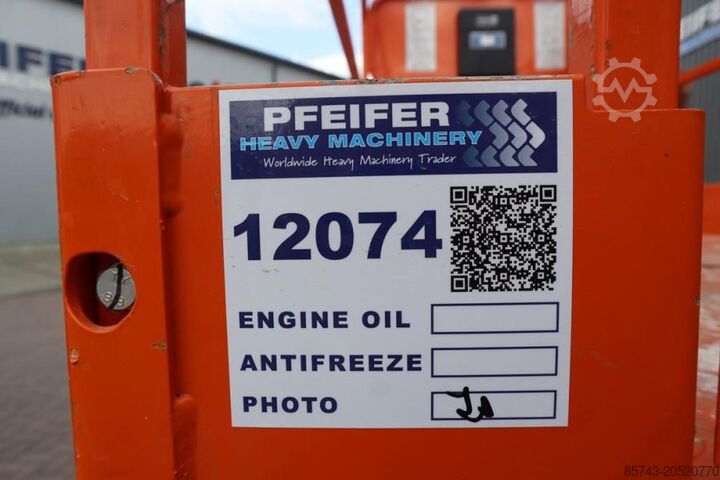 Scissor lift Snorkel S4726E Valid Inspection, *Guarantee! ,Electric, 10