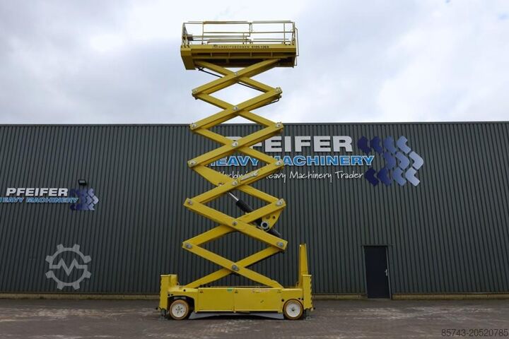 Scissor lift PB LIFT S195-12ES Electric, 19.6m Working Height, 700