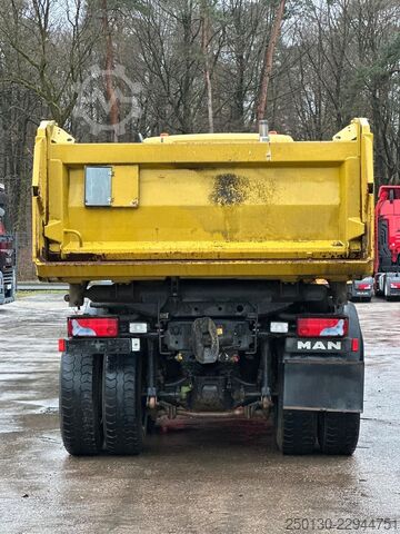 Camión volquete trilateral MAN TGS 35.480 8x6BB Meiller Bordmatik