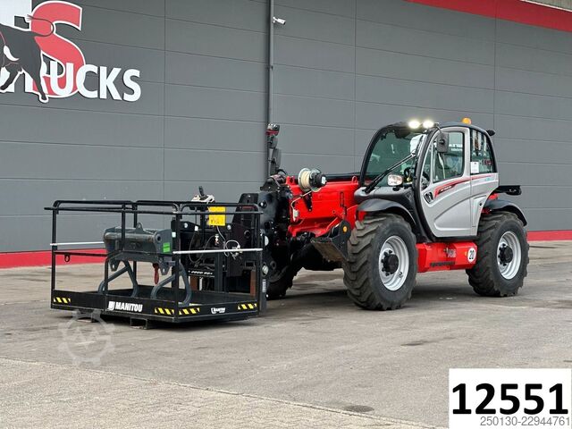Cargadora de ruedas MANITOU MT 1335 HA Easy 75D Funk/ Korb/Schaufel/Gabel