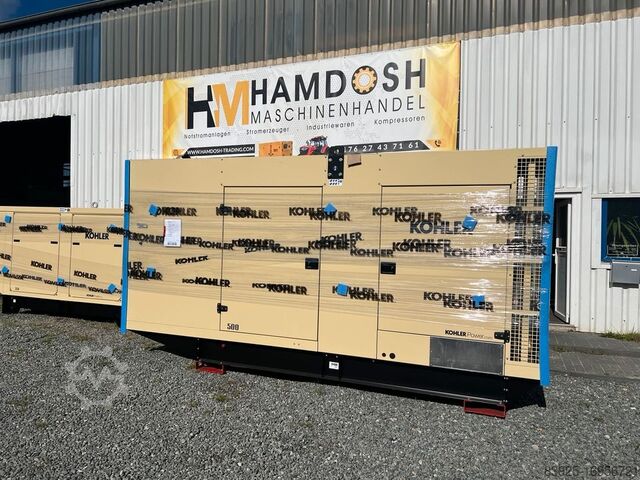 เครื่องกำเนิดไฟฟ้าฉุกเฉิน Notstromaggregat Volvo 500 KVA Kohler Stromaggregat 500 KVA