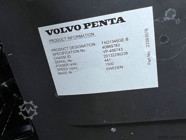 เครื่องกำเนิดไฟฟ้าฉุกเฉิน Notstromaggregat Volvo 500 KVA Kohler Stromaggregat 500 KVA