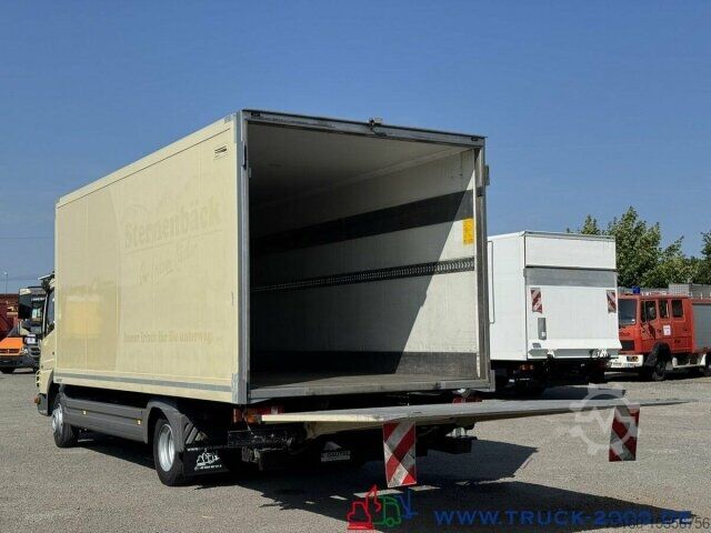 Skåpbil Mercedes-Benz Atego 818 Koffer Ladebordwand Dautel 1.500 Kg