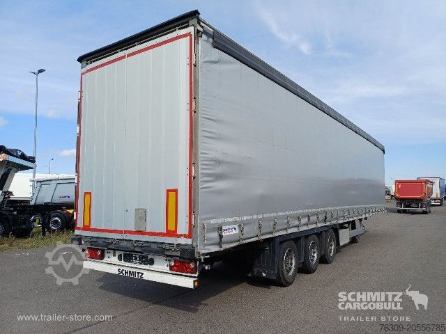 Treler separa terbuka dengan kanvas Schmitz Cargobull Curtainsider Mega Getränke