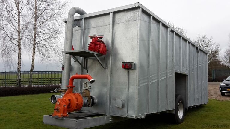 Gülletank  Agomac gegalvaniseerde mest-pompcontainer