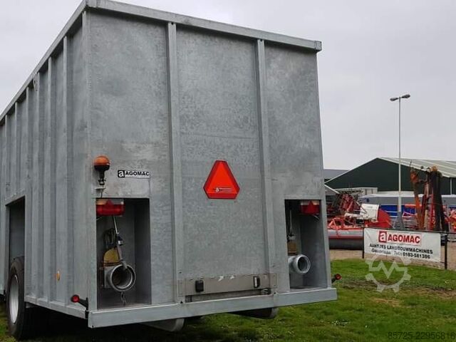 Bộ phận tiêm phân lỏng  Nieuwe RDW gekeurde mestcontainer - Nieuw