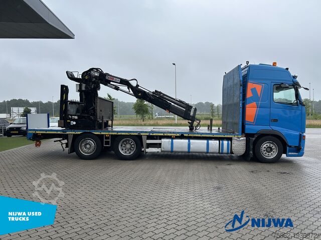 Camión grúa Volvo FH 440 6X2 Hiab 165 roller kraan