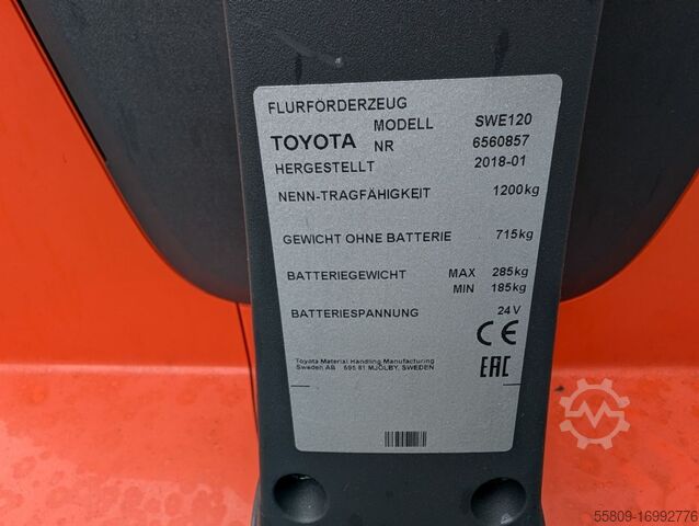 Высокоподъемный грузовик BT SPE 160 L // Triplex // Baugleiches Gerät verfügba