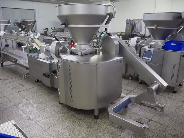 AL sistemli vakum dolum makinesi Handtmann VF 830, AL-System 228-01,242-16