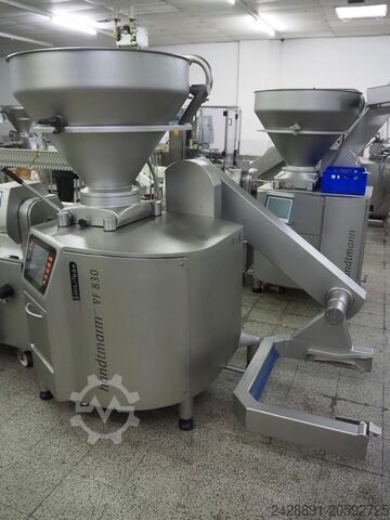 AL sistemli vakum dolum makinesi Handtmann VF 830, AL-System 228-01,242-16