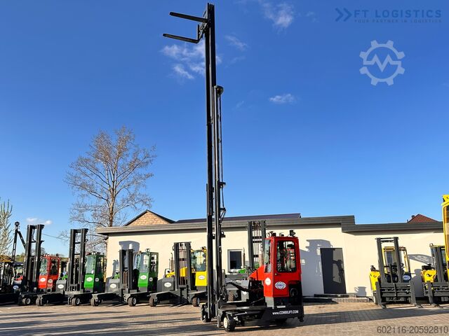 Cărucior cu stivuitor cu 4 căi Combilift C4000 / TRIPLEX / 9300MM / GAS / TOP1