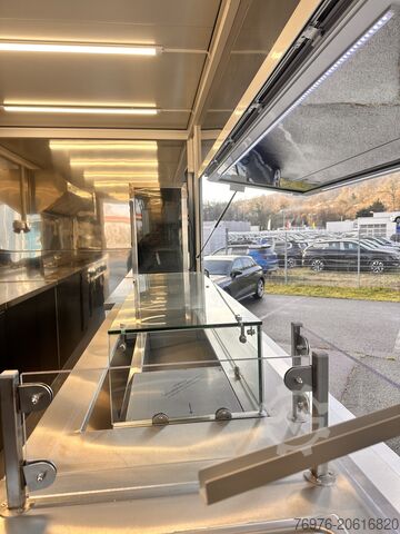 Mobil van penjualan, truk makanan, truk makanan ringan Volkswagen Food Truck, Imbisswagen, Foodtruck Neu