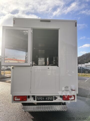 Mobil van penjualan, truk makanan, truk makanan ringan Volkswagen Food Truck, Imbisswagen, Foodtruck Neu