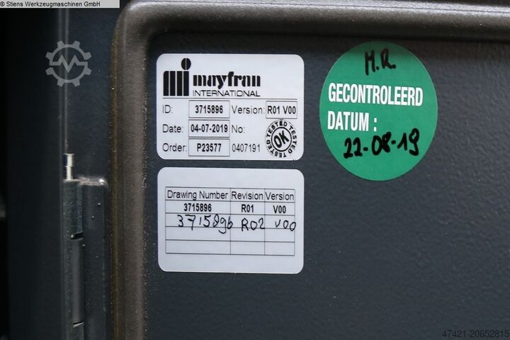 نظام التبريد MAYFRAN DPF400-V980 SKD -11