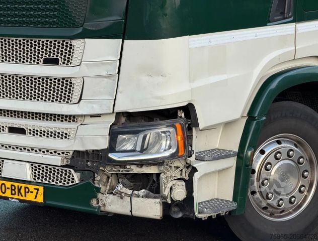 रेफ्रिजरेटेड ट्रक SCANIA S450 FULL AIR RETARDER VAN BEURDEN ISOLATED BOX