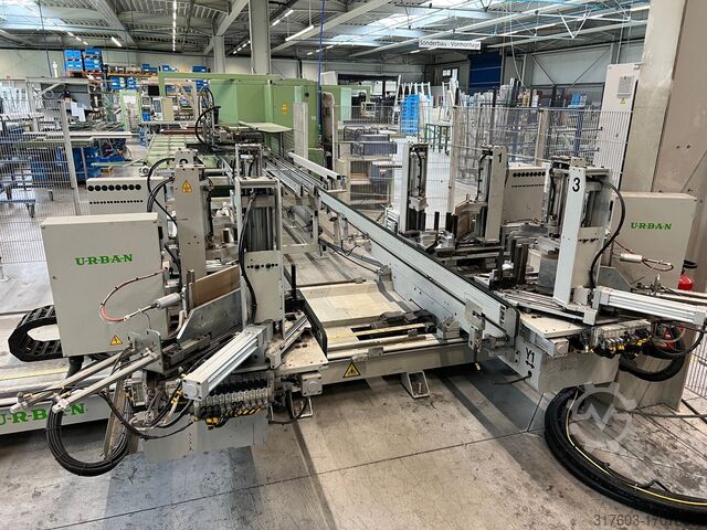 Machine à souder (fabrication de fenêtres) URBAN AKS 6405 + SV 530