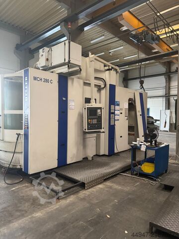 5-akset horisontalt bearbejdningscenter HELLER MCH 280 C