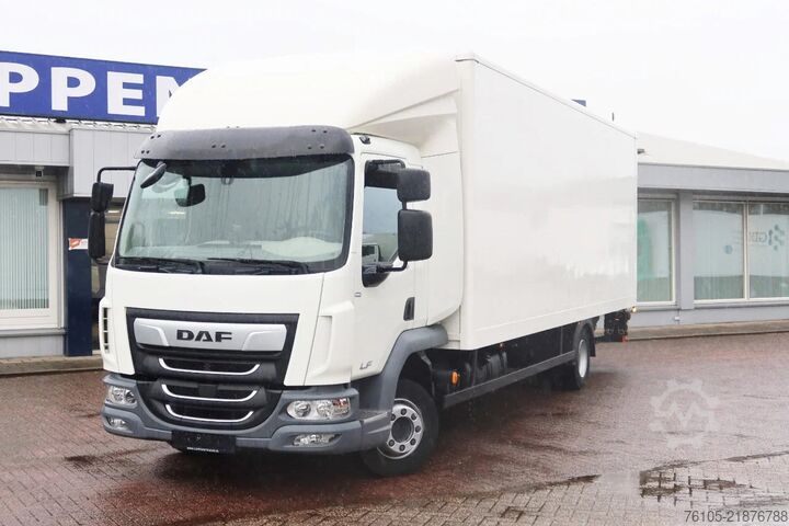 Chiếc vali DAF LF 45 .210 Bak + Dhollandia 1500 Kg klep + slaa...