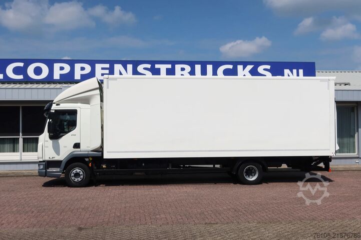 Chiếc vali DAF LF 45 .210 Bak + Dhollandia 1500 Kg klep + slaa...