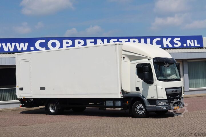 Chiếc vali DAF LF 45 .210 Bak + Dhollandia 1500 Kg klep + slaa...