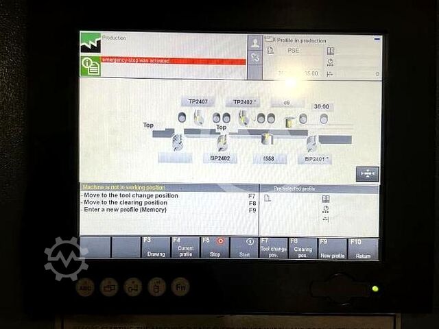 Mașină de rindeluit pe patru fețe Weinig Powermat 1000 2004 Weinig Powermat 1000