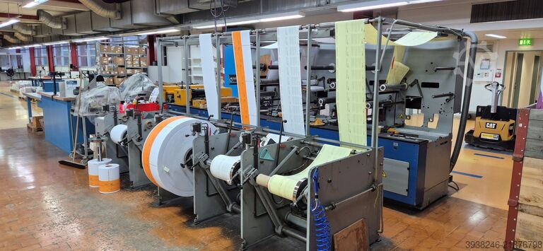 巨型滚筒整理机 Leuze & Co. Maschinenfabrik Bielomatik 668 Rollencollator