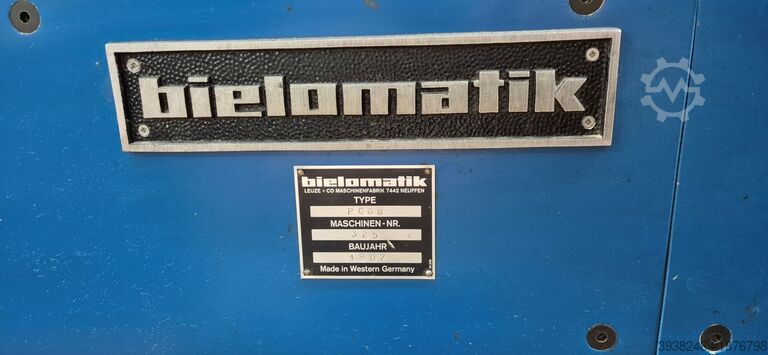 巨型滚筒整理机 Leuze & Co. Maschinenfabrik Bielomatik 668 Rollencollator