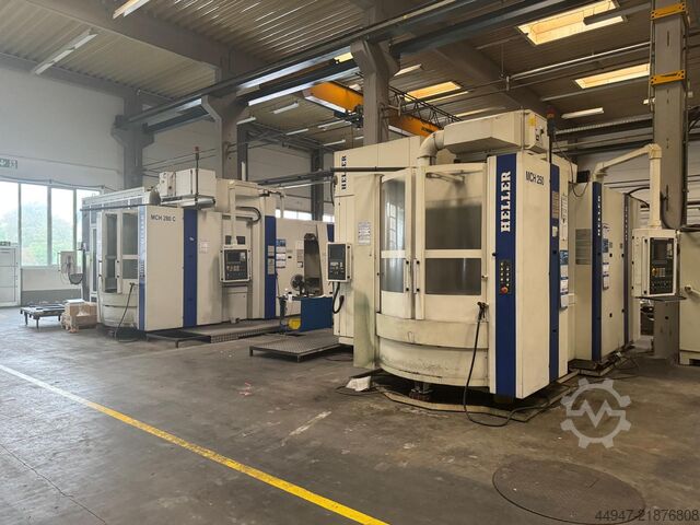 Horizontal machining center HELLER MCH 250