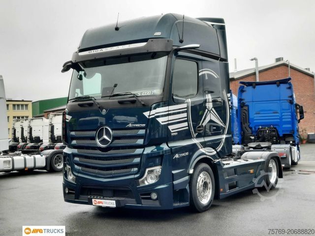 Volume tractor unit MERCEDES-BENZ 1851 LS ACTROS Giga Retarder Standklima Alu