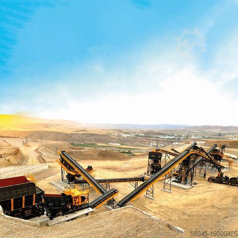 معدات التكسير Stationary crushing plant 200-350 T/H Stationary crushing plant 200-350 T/H