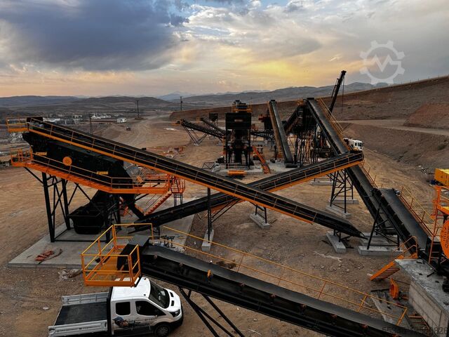 معدات التكسير Stationary crushing plant 200-350 T/H Stationary crushing plant 200-350 T/H