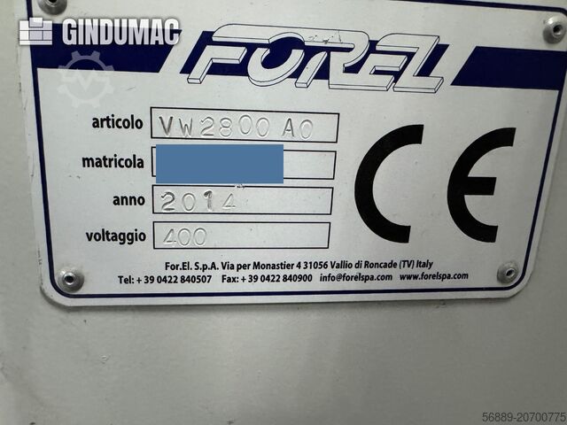 Verktygsmaskiner FOREL VW2800AO