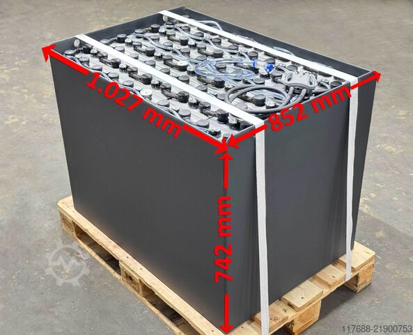 Baterija za viličar 80V 4PZS 500AH - poseban spremnik Daewoo B30 X-5 Stapler Akku - Garantie