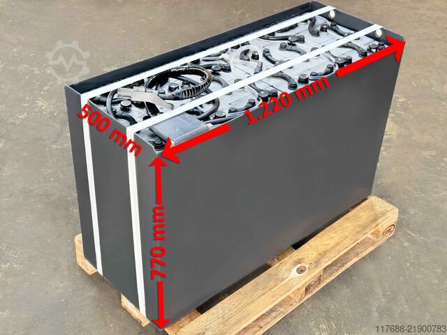 Lyftaraflsbattería 48V 6PZS 930AH - DIN C Linde A R16/20/25 - Still FM 20 FM-X Jungheinrich ETV - Toyota/BT VR VRE Crown Atlet