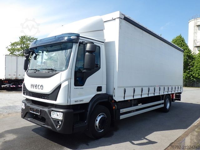 Camión de plataforma IVECO ML 160 E 32 P Pritsche 7,2m/LBW/Edscha/AHK/Klima