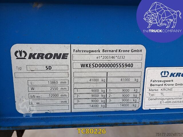 Lonas correderas Krone SD