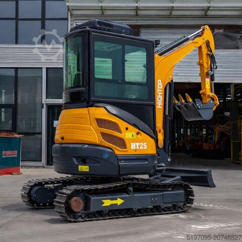 Profesjonalna minikoparka klasa 2,5 t Tec-Point GmbH - Motor Kubota D1105 HT25P mit Stahlketten - Heizung + Klima