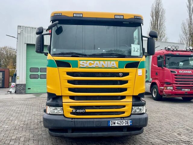 Fahrgestell mit Fahrerhaus Scania R490 6x4 Retarder