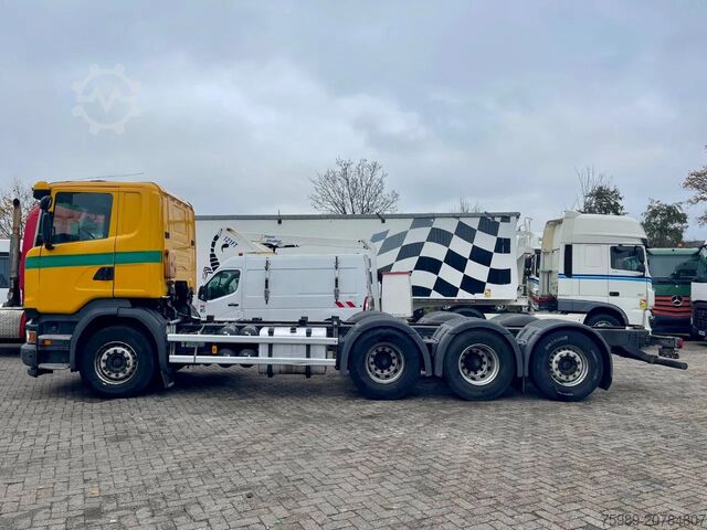 Fahrgestell mit Fahrerhaus Scania R490 6x4 Retarder